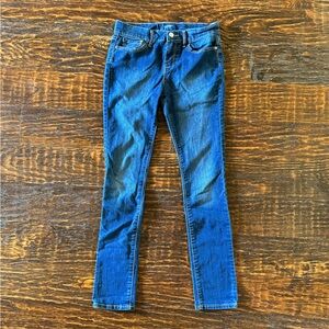 Girls Old Navy jeans - size 14 - adjustable waist - good condition!